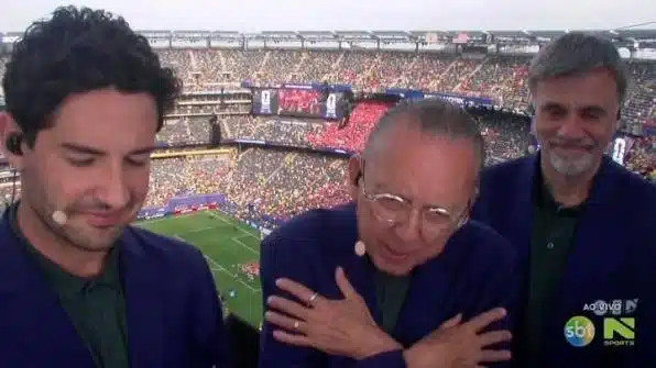 Galvão Bueno se despede das narrações de Copas. Foto: Reprodução de vídeo