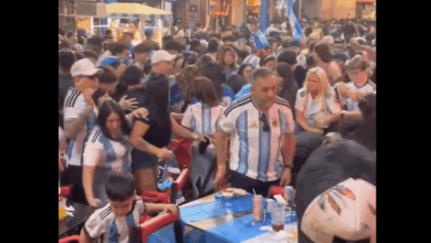 Argentinos tumultuam Balneário Camboriú após derrota na Copa do Mundo