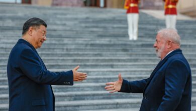 Xi Jinping, presidente da China, e Lula. Foto: Ricardo Stuckert/PR
