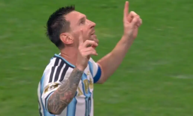 Messi. Foto: Reprodução/Caze TV
