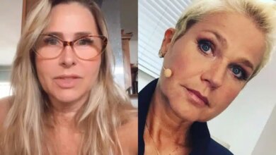 Andrea Sorvetão e Xuxa . Foto: Reprodução de vídeo/Instagram