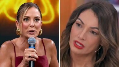 Ticiane Pinheiro e Patrícia Poeta. Foto: Reprodução de TV