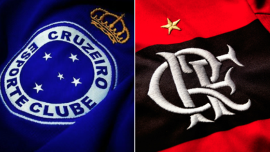 Cruzeiro x Flamengo. Foto: Reprodução