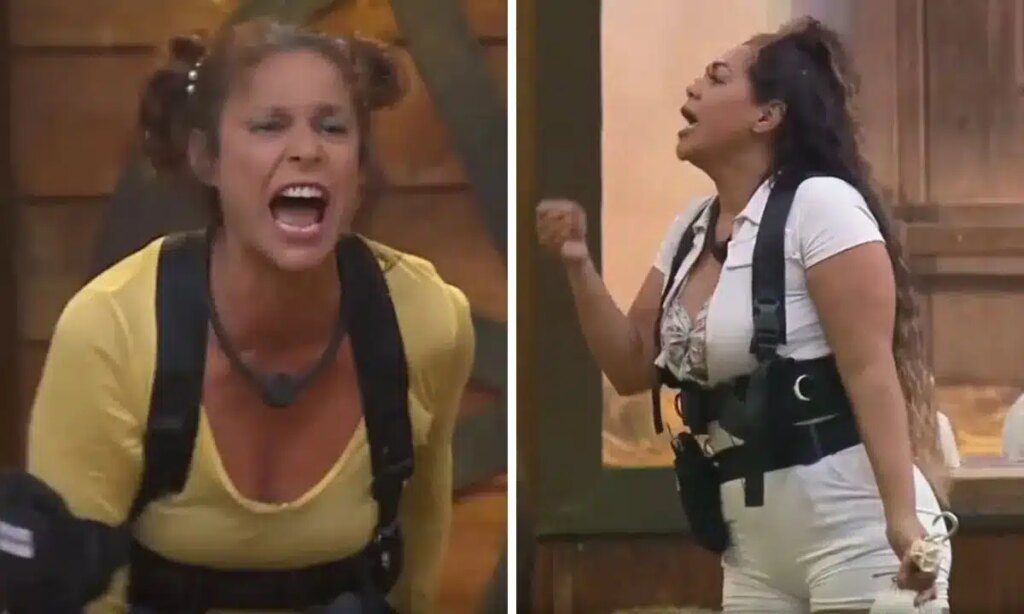 Giovanna Gold e Darlin Ferrattry. Foto: Reprodução de vídeo