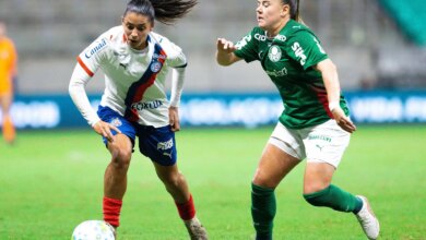 Brasileirão Feminino: Bahia e Palmeiras ficam no 1 a 1 pelas quartas