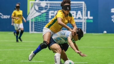 Brasileiras são vice-campeãs da Copa América de futebol de cegas