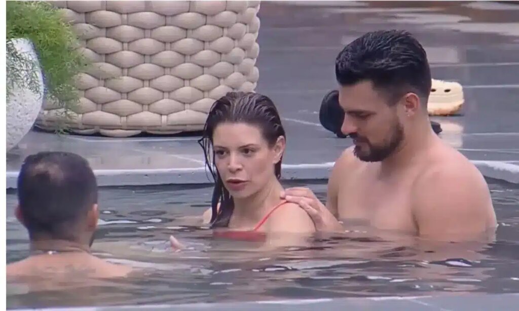 Renata Del Bianco em A Fazenda 18. ​Foto: Reprodução de vídeo