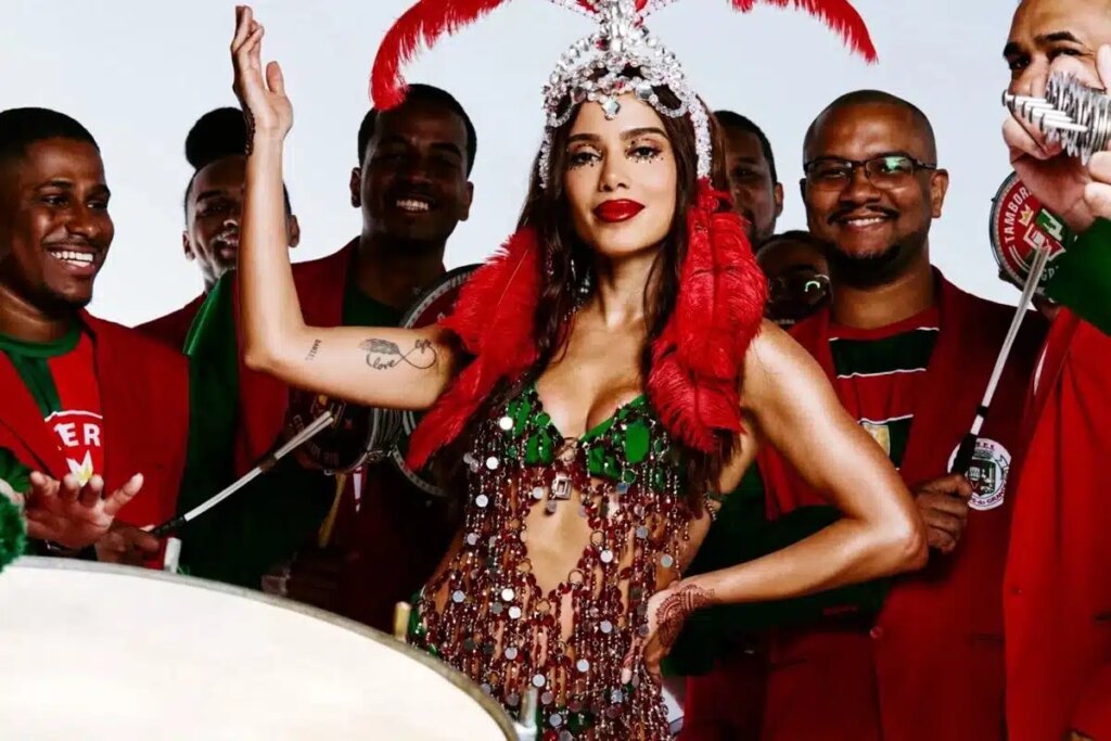 Anitta é anunciada como rainha de bateria da Grande Rio. Foto: Reprodução/Instagram