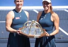 Stefani é bicampeã de duplas do SP Open, o 1º ao lado de Dabrowski