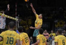 Vôlei: Brasil vence Sul-Americano e está na Olimpíada 2028