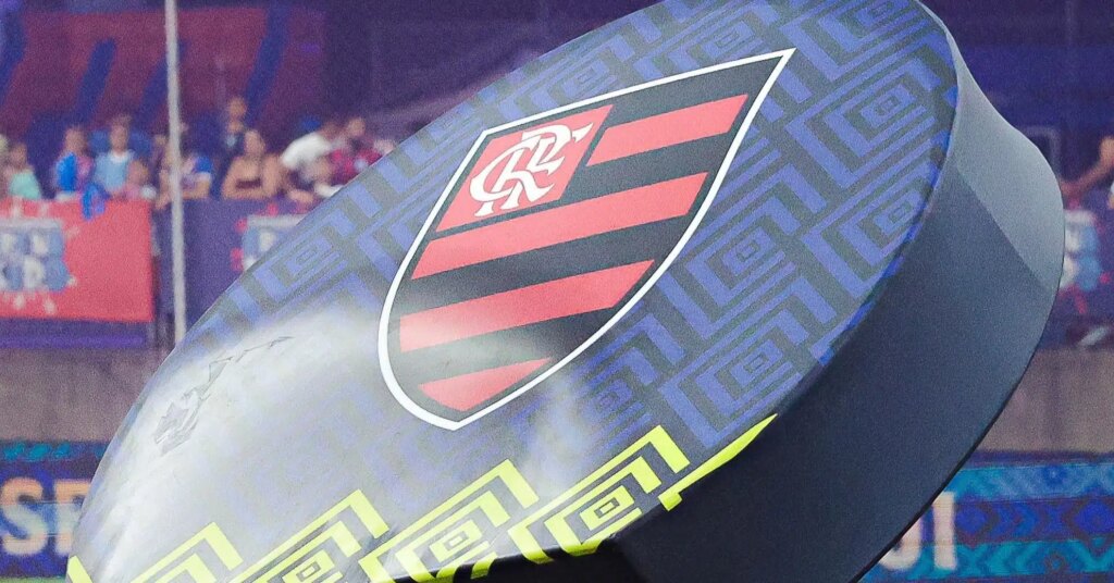 Escudo do Flamengo. Foto: Gilvan de Souza