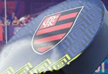 Escudo do Flamengo. Foto: Gilvan de Souza