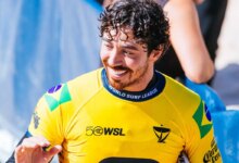 Surfe: Yago Dora, Ítalo Ferreira e Medina vão às quartas em Peniche